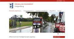 Desktop Screenshot of feuerwehr-langenberg.de